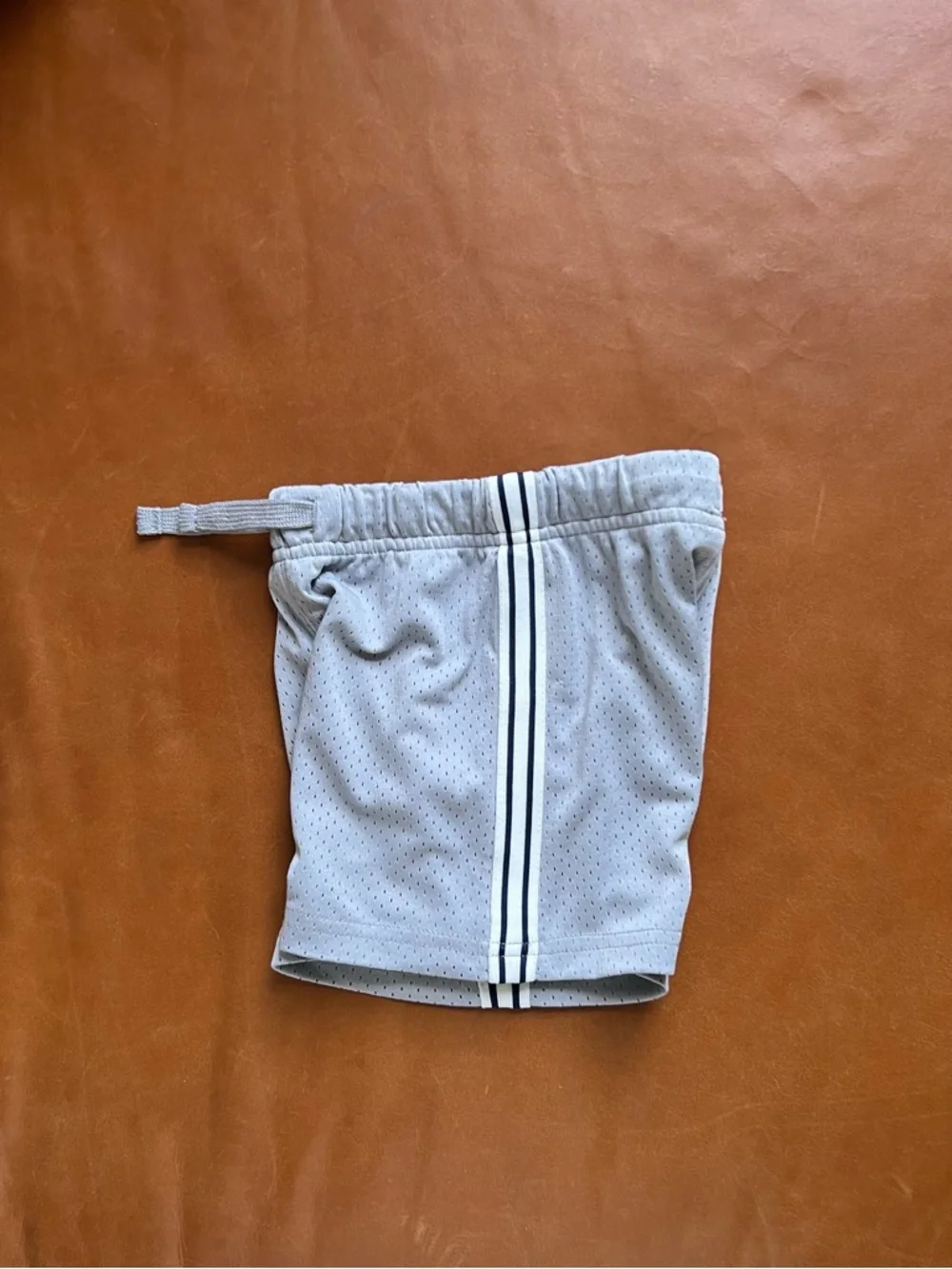 OSHKOSH Gray Mesh Athletic Shorts, 2T